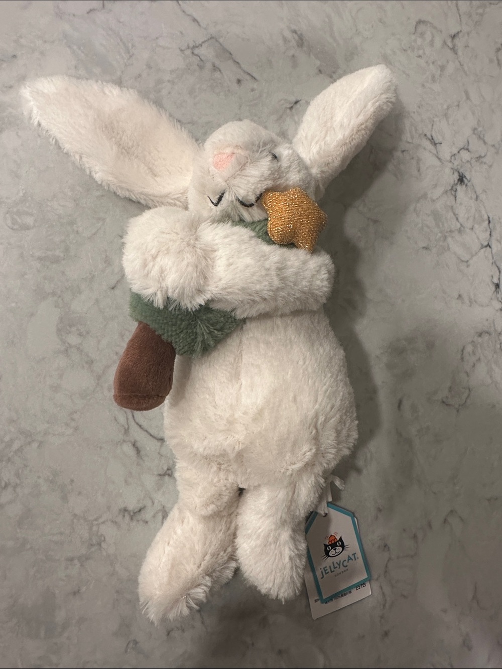 Jellycat Bashful Bunny with Tree NWT